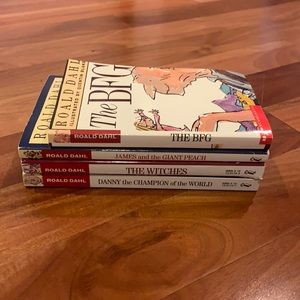 Set of 4 Roald Dahl Books